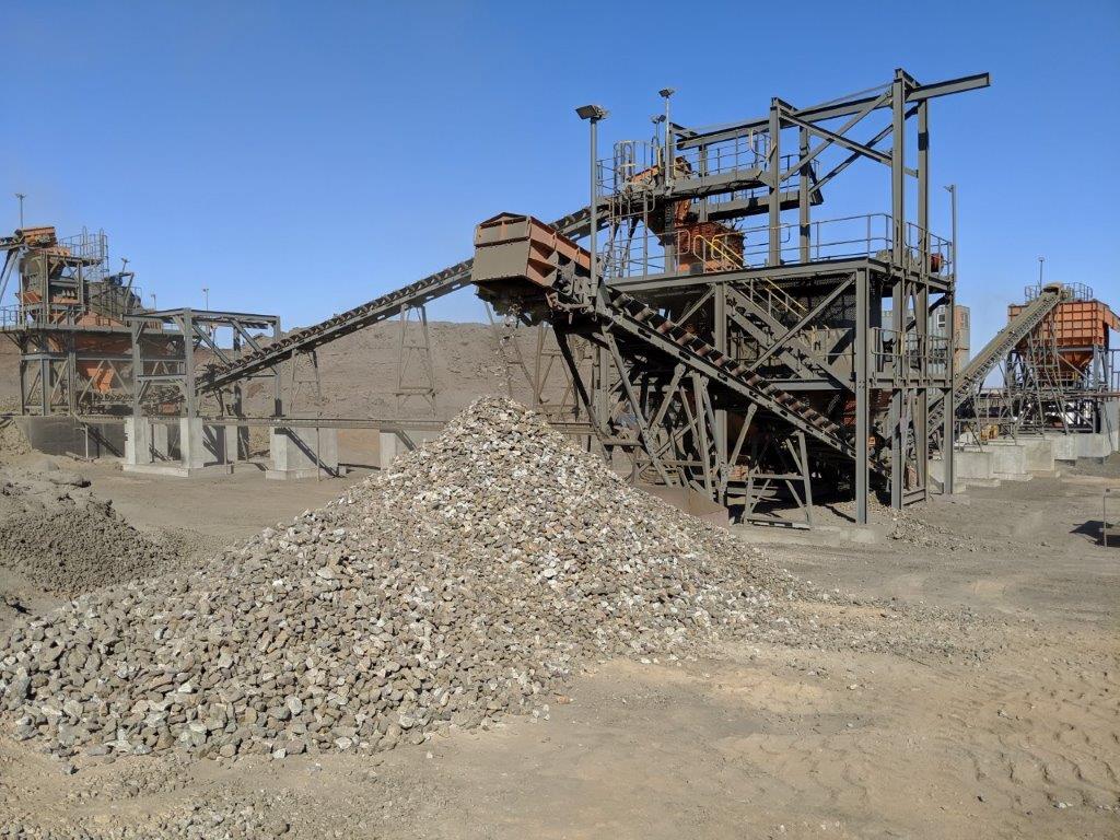 Crushing plant