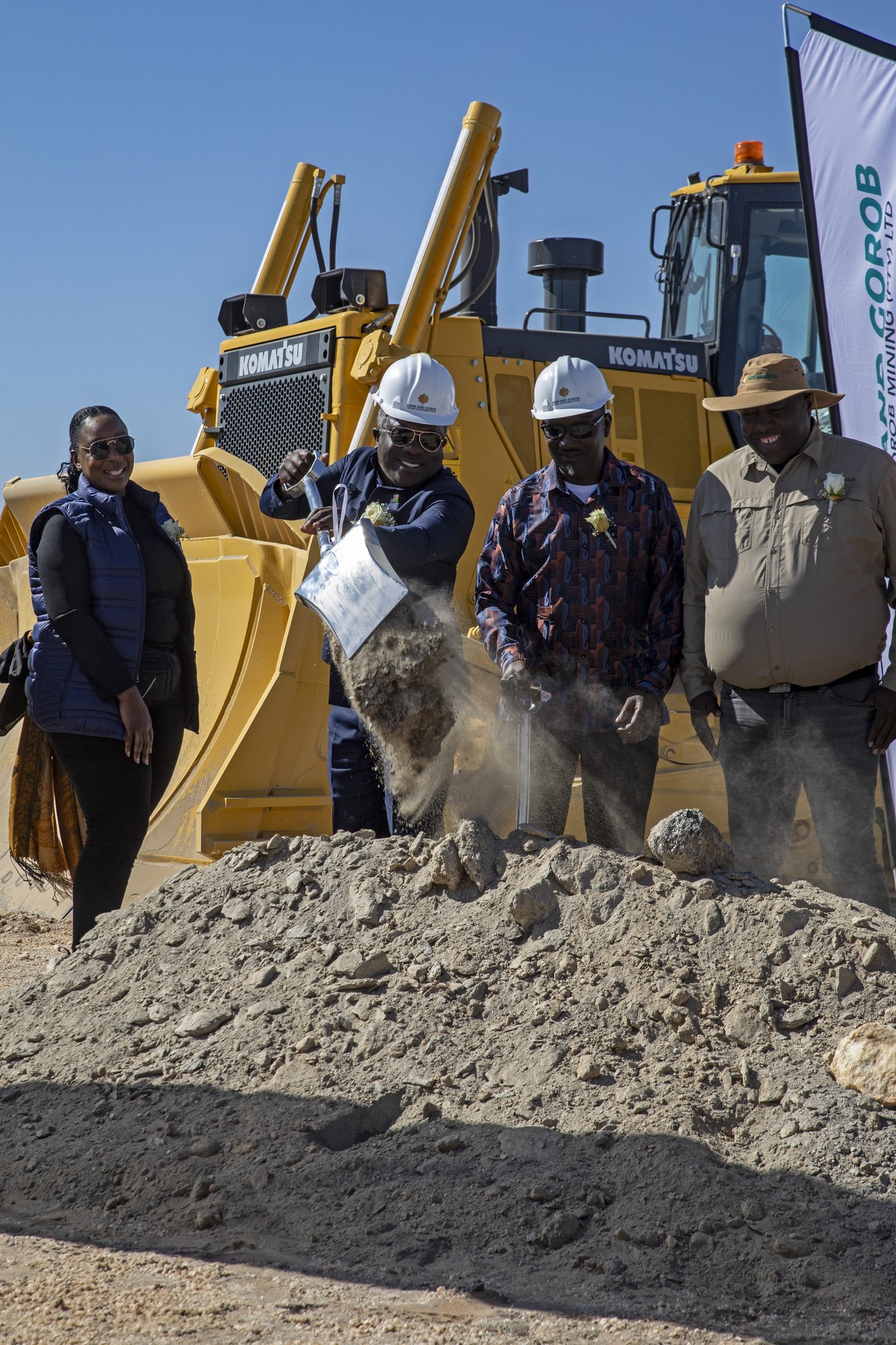 Turning the first sod, 24 June 2026